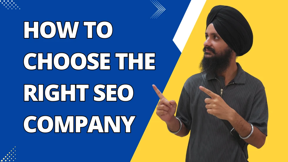 How to Choose the Right SEO Company