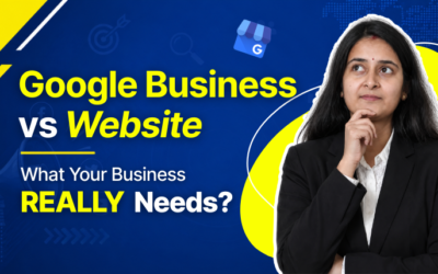 Google My Business vs Website — What Does a Derabassi Business Really Need?